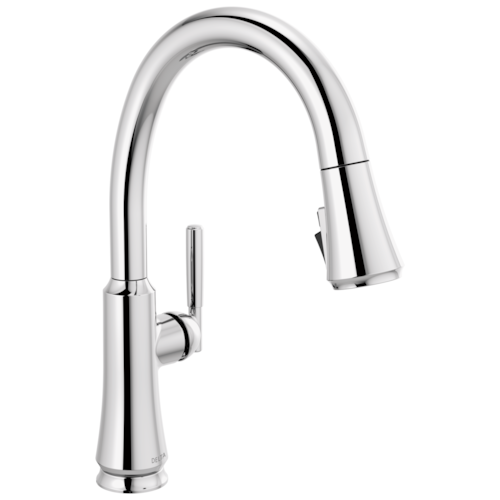 Delta Coranto: Single Handle Pull Down Kitchen Faucet