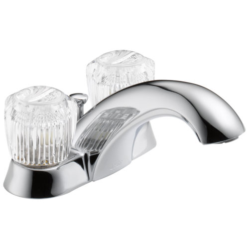 Delta Classic: Two Handle Centerset Bathroom Faucet
