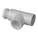 PVC, Clean Out Tee, 3/4"
