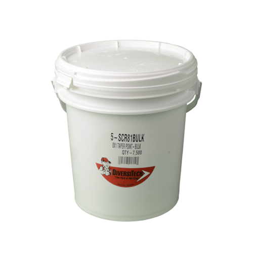 8 x 1 Taper Point ? Bulk, pack of 7,500