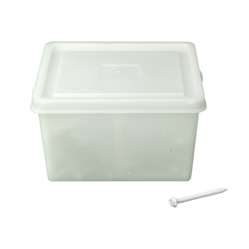 8 x 2 Taper Point w/White Head, pack of 250