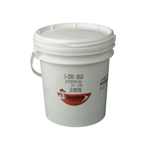 8 x 1/2 Taper Point ? Bulk, pack of 12,000