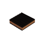3" X 3" Anti-Vibration Pad Cork & Rub