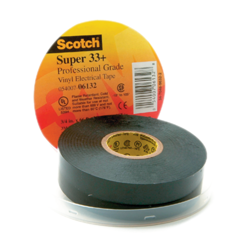 Super 33+ Electrical Tape ? 3/4in. x 66ft.