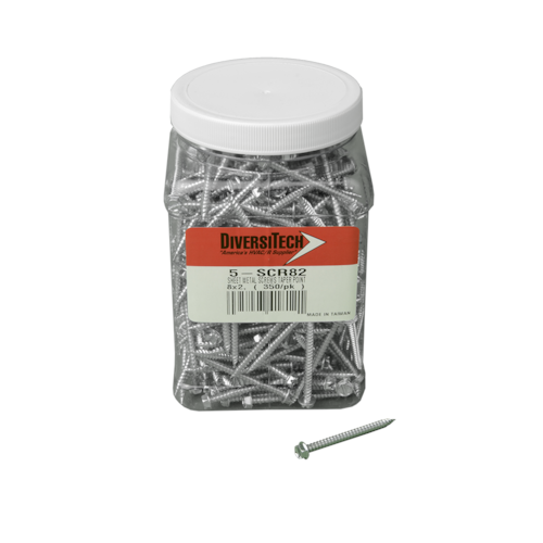 8 x 2 Taper Point, pack of 350