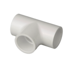 PVC Tee, Slip, 3/4"