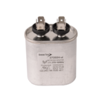 Mtr. Run Cap, Oval, 5uf 370v