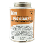 PVC Cement Regular Clear 8 oz