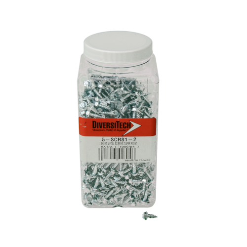 8 x 1/2 Taper Point, pack of 1,000