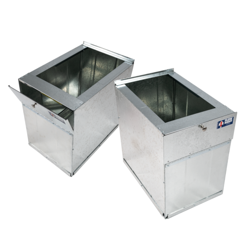 AH24 QUICK ASSEMBLY FILTER BOX ADJUSTABLE 24.80: - 26.80" WIDTH 18"H x 22.16"D 24" X 20" X 1" FILTER FLOW RIGHT