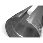 RP010630060B (PIPE-6X5-30GA) 6"D X 60"L 30GA GALV ROUND PIPE BUTTONLOCK (10/BOX 300/RACK)