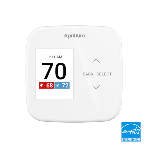 S86WMUPR PROGRAMMABLE NON-TOUCHSCREEN T-STAT 2H/2C AC 4H/2C HP DUAL FUEL WI-FI 6"W X 4.6"H X 1.5"D (10/CASE) APRILAIRE