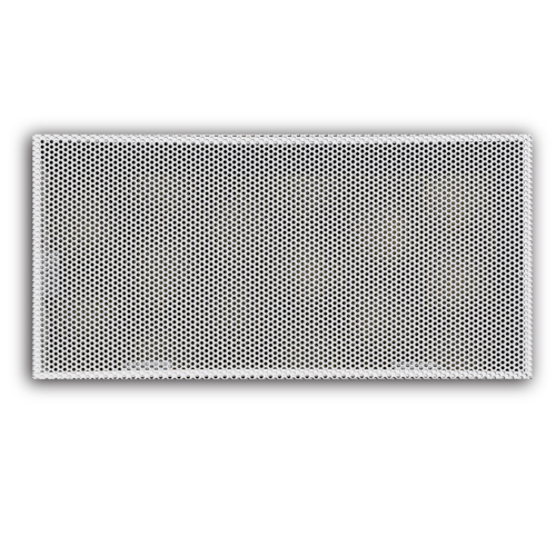 1120DBR STEEL LAYIN PERF FACE RETURN GRILLE DUCTBOARD BACK TAKES 820 COLLAR 24 X 24 LAYIN WHITE TRUAIRE