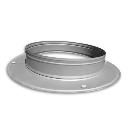 820-09 STEEL RING COLLAR 9" GALVANIZED TRUAIRE