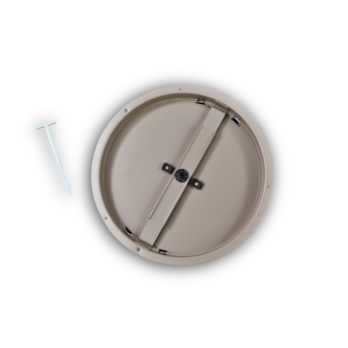 801-10 BUTTERFLY DAMPER W/ INSTALL RING INCL HANDLE FITS 800 DIFFUSER 10" BROWN TRUAIRE