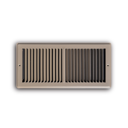 150TSB 06X12 STEEL TOE KICK GRILLE (NO DAMPER) VERTICAL BLADE ALIGNMENT 06 X 12 BROWN TRUAIRE