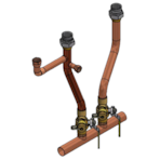 807000212 PRIMARY-SECONDARY HEATING KIT FITS RINNAI i60C I90C i120C RINNAI FOR INTERNAL PUMP