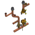 807000213 PRIMARY-SECONDARY HEATING KIT FITS RINNAI i60S i090S i120S i150S RINNAI