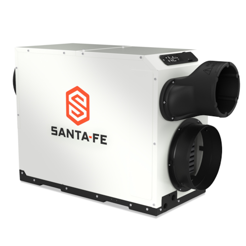ULTRA V100 (4047100) 100 PINTS/DAY DEHUMIDIFIER 115/1 FOR UP TO 2300 SQ FT, R454B 14.5"W X 32.4"D X 19.5"H 81 LBS SANTA FE / THERMASTOR THERMASTOR