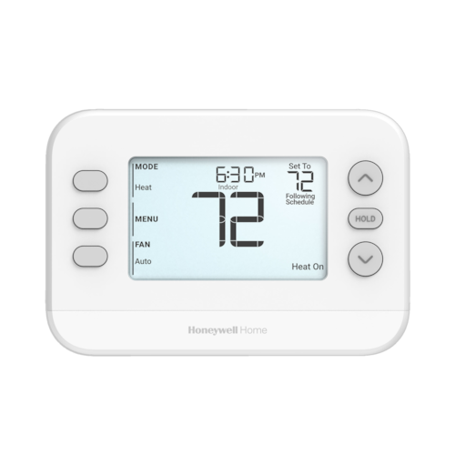 TH2210U4005/U FOCUSPRO P200 T-STAT 24V/BATT PWR PROGRAMMABLE 2H/1C (HP) 1H/1C (CONVENTIONAL) 5-1/8"W X 3-7/16"H X 1-3/16"D HONEYWELL/RESIDEO
