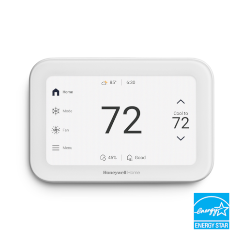 THX1200W5/U ELITEPRO S1200 SMART T-STAT WHITE 4H/2C HEAT PUMP OR 3H/3C CONV VIDEO DOORBELL STREAM CAPABLE 5-1/4"W X 3-1/2"H X 1"D / 5" SCN HONEYWELL/RESIDEO