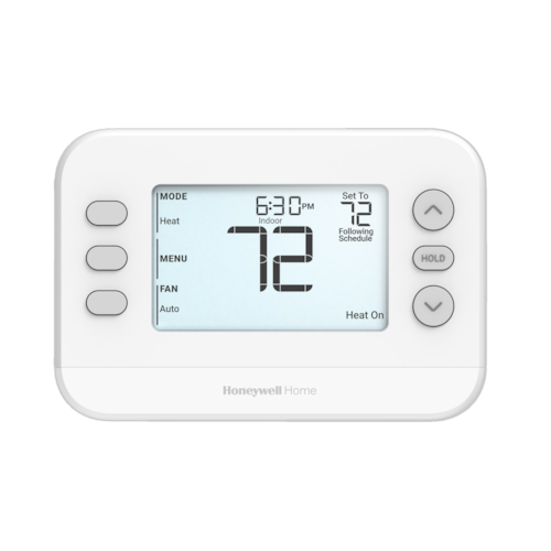 TH2110U4004/U FOCUSPRO P200 T-STAT 24V/BATT PWR PROGRAMMABLE 1H/1C 5-1/8"W X 3-7/16"H X 1-3/16"D HONEYWELL/RESIDEO