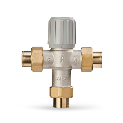 AM100-US-1LF/U MIXING VALVE 1/2" SWEAT UNION LEAD FREE HONEYWELL/RESIDEO