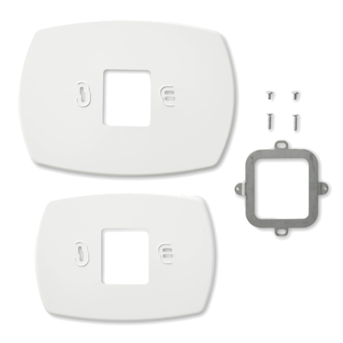 50002883-001/U WALL PLATE KIT WHITE INCL TWO PLTS FITS FOCUS PRO 6000/5000 PRO 4000/3000 HONEYWELL