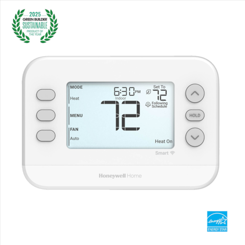TH2110WF4008/U FOCUSPRO S200 SMART T-STAT 24V ONLY WIFI PROGRAMMABLE 1H/1C 5-1/8"W X 3-7/16"H X 1-3/16"D HONEYWELL/RESIDEO