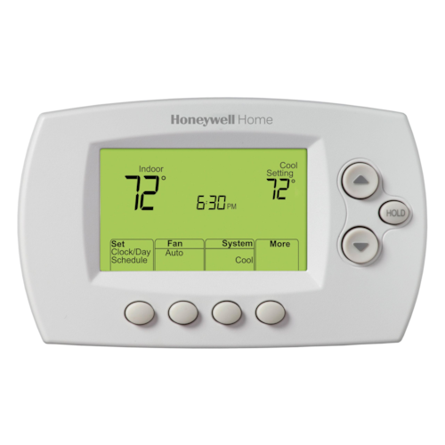 TH6320R1004/U FOCUSPRO6000 T-STAT REDLINK 3H/2C HP 2H/2C AC PROG 7-DAY 5-2 5-1-1 F/TRUEZONE 5-13/16"W X 3-9/16"H BATT PWR HONEYWELL/RESIDEO