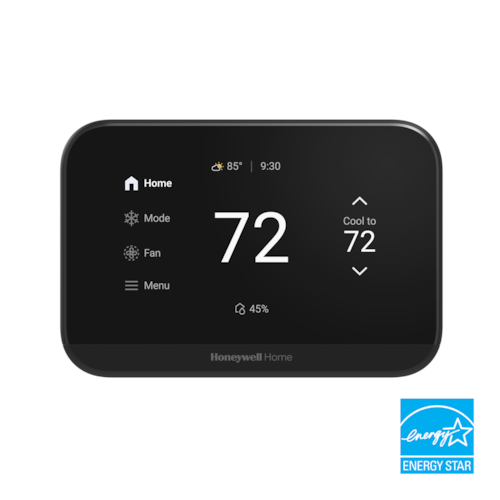 THX900B2/U ELITEPRO S900 SMART T-STAT BLACK 3H/2C HEAT PUMP OR 2H/2C CONV 5-1/4"W X 3-1/2"H X 1"D / 4.3" SCN HONEYWELL/RESIDEO