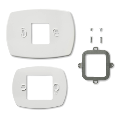 50001137-001/U WALL PLATE KIT WHITE INCL TWO PLTS FITS TH5110 HONEYWELL