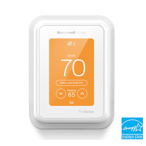 THX321WFS3001W/U T10 PRO T-STAT DUAL FUEL WI-FI 3H/2C HP 2H/2C AC REDLINK 3.0 INCL ONE REMOTE ROOM SENSOR 3.7"W X 4.9"H 24V PWR HONEYWELL/RESIDEO