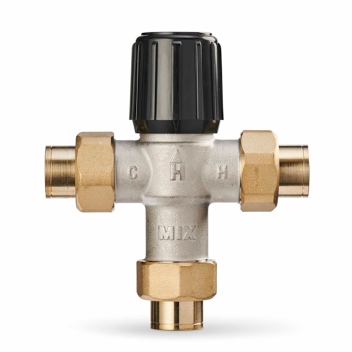 AM101R-US-1/U MIXING VALVE 3/4" SWEAT UNION HEATING ONLY HONEYWELL/RESIDEO