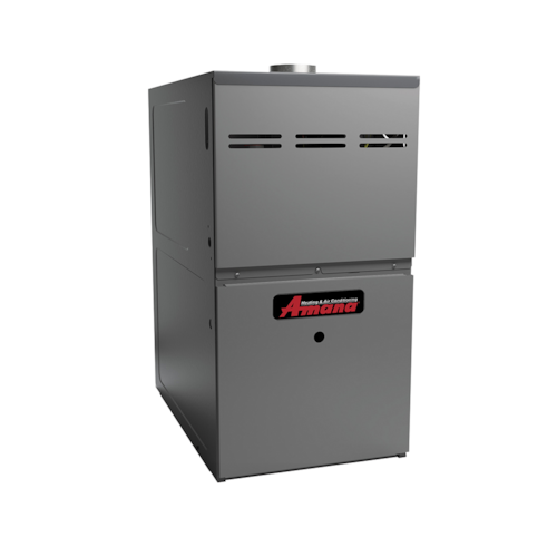AMVC801005CN 100MBH 5T FURNACE 80% AFUE 2 STAGE VARIABLE SPD ECM BLWR MTR W/ COMFORTBRIDGE UPFLOW/HORIZ NG 21"W X 28"D X 33-3/8"H AMANA