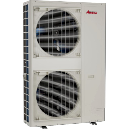 AZV7SA6010 **R32** **S-SERIES CERT REQD** 5 TON 17.0 SEER2 HEAT PUMP S-SERIES ENHANCED INVERTER COMM 37"W X 15"D X 56-5/16"H 208-230/1 2-FAN CHASSIS AMANA