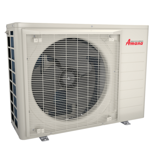 AZV6SA3010 **R32** **S-SERIES CERT REQD** 2.5 TON 17.2 SEER2 HEAT PUMP S-SERIES INVERTER COMM 208-230/1 36-5/8"W X 16-1/2"D X 27-3/8"H 147 LBS AMANA