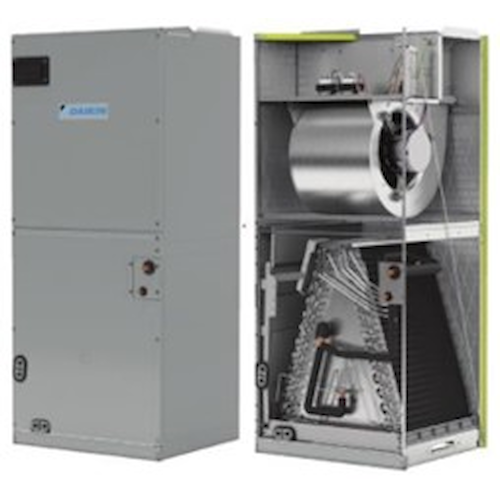 FTA30AAVJUA 30 MBH VAR SPD AIR HANDLR **R32** W/EEV NO DISCONNECT VERT/HORIZ 208-230/1 NO ELEC HEAT KIT 45"H X 17.5"W X 21"D DAIKIN SKYAIR