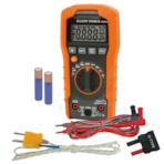 Multimeter 600V Auto Ranging Wtemp Funct