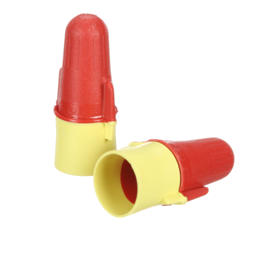 3M™ Performance Plus™ Wire Connector R/Y+POUCH, 100 per pouch, 1000/Case