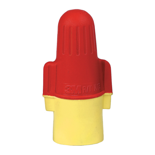 3M™ Performance Plus™ Wire Connector R/Y+JUG, 500 per Jug, 4000/Case