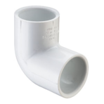 PVC90-3/4 ELL 90 DEG SCH40 3/4" SxS (50/box) (406007) 406-007