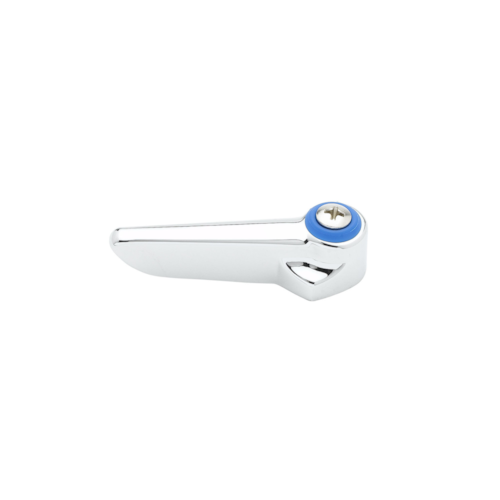 Lever Handle, Blue Index (Cold) & Screw (2 Pack)