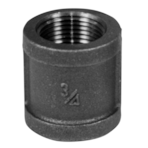 1/2" BLACK COUPLING