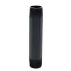 1/2" X 3" BLACK NIPPLE