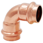 3/4" PRESS 90 ELL