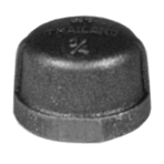 1/2" BLACK CAP