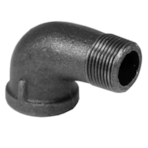 1/2" BLACK 90 STREET ELL
