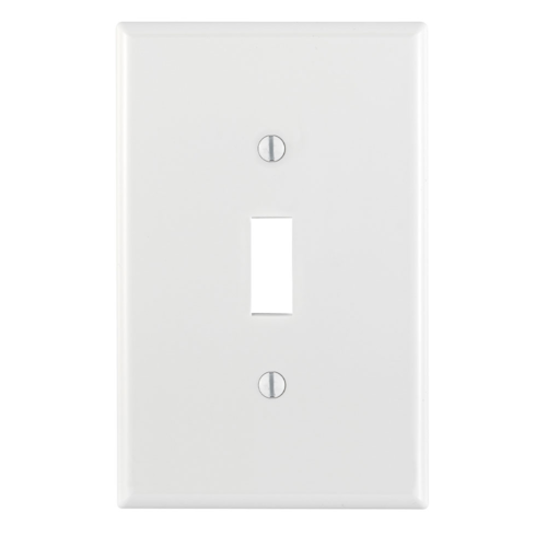 1-Gang Toggle Wallplate, Midway Size, Device Mount