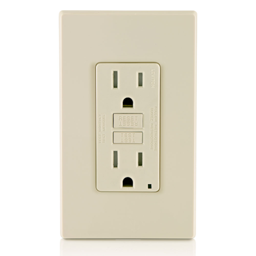 15 Amp SmartlockPro GFCI Receptacle/Outlet, Tamper-Resistant